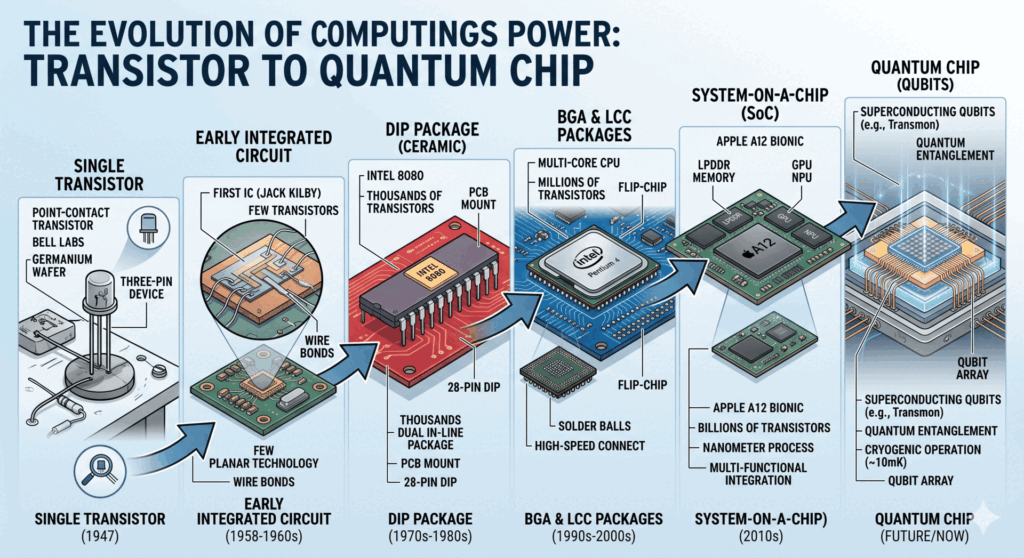 Transistors to Quantum Chips